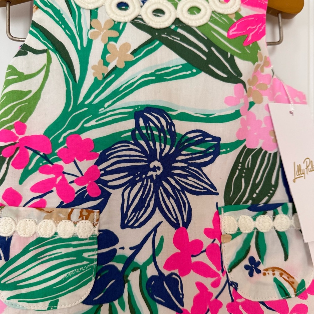 NWT Baby Lilly Pulitzer Infant Shift Dress - Picture 2 of 6
